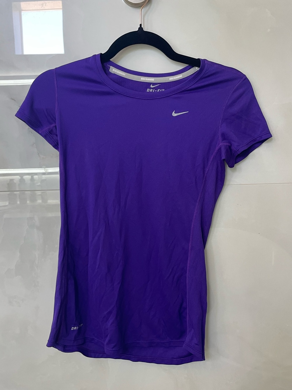 Nike Purple Dri-FIT Short Sleeve Performance Tee